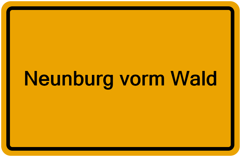 Handelsregisterauszug Neunburg vorm Wald
